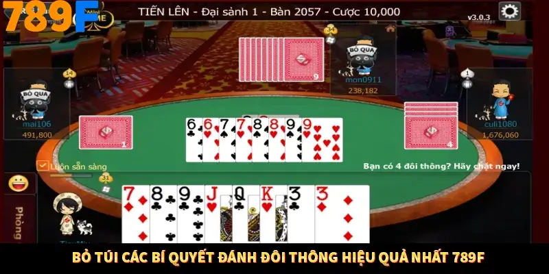 Bỏ túi các bí quyết đánh đôi thông hiệu quả nhất 789F