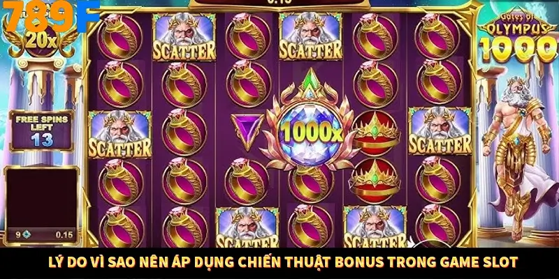 Lý do vì sao nên áp dụng chiến thuật bonus trong game slot